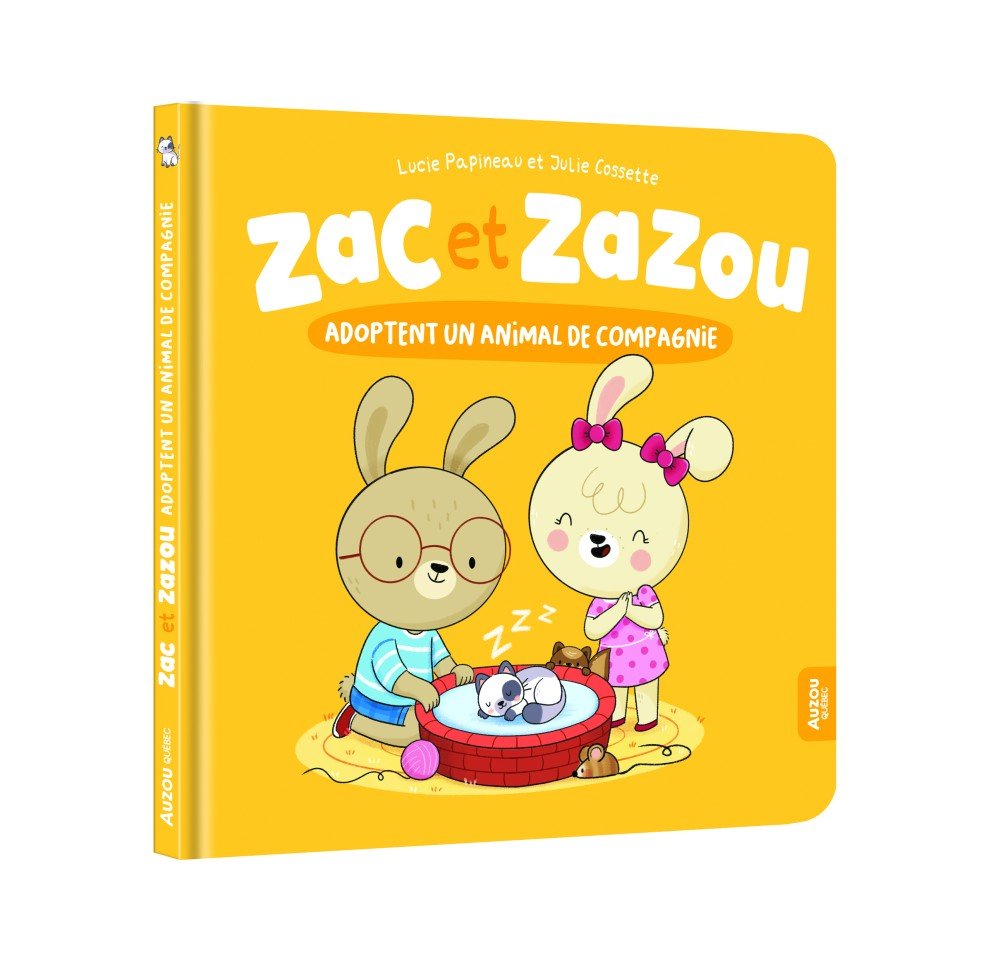 Zac et Zazou adoptent un animal de compagnie - Livres - Boutique LeoLudo - Auzou