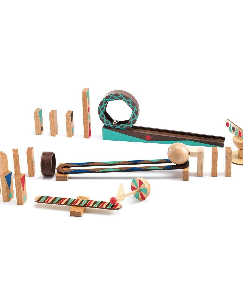 Zig & go - 28 pcs: le jeu d'action et de réflexion ultime! Jeux de construction- Boutique LeoLudo