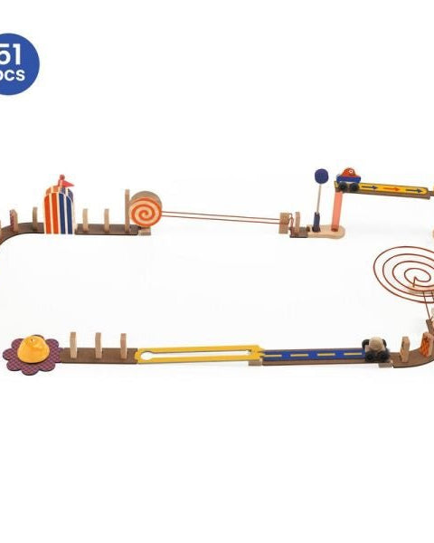 Zig & go Junior - Racer 51 pcs - Jeux de construction - Boutique LeoLudo - Djeco