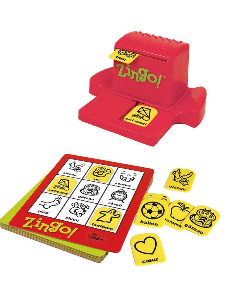 Zingo: Le loto qui fait zing! (FR) - Jeux de société - Boutique LeoLudo - Thinkfun
