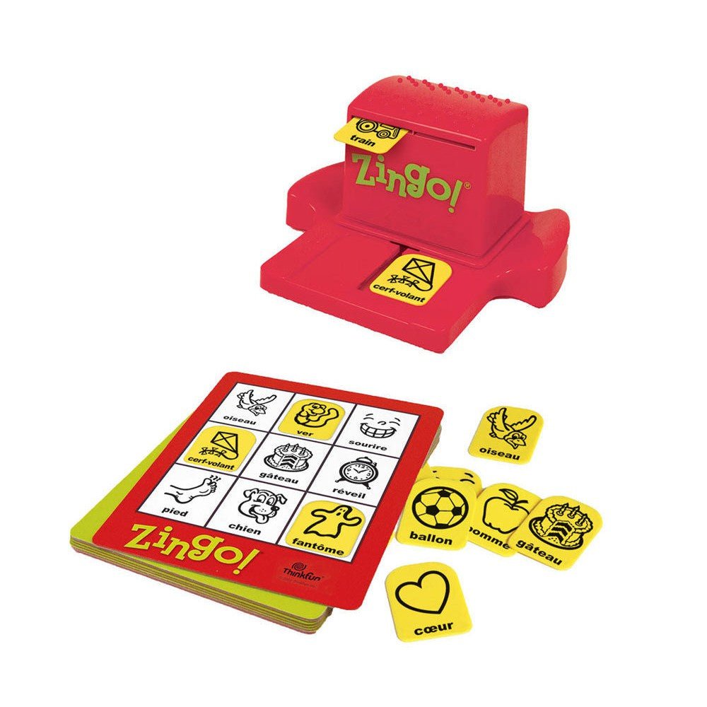 Zingo: Le loto qui fait zing! (FR) - Jeux de société - Boutique LeoLudo - Thinkfun