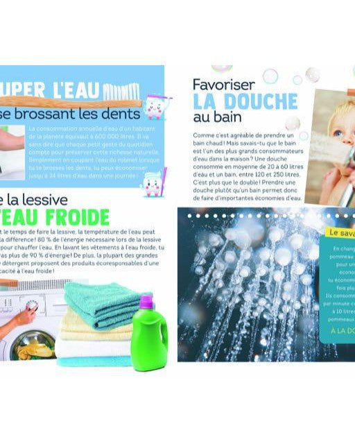 100 idées écolos pour aider la planète - Livres - Boutique LeoLudo - Petits Génies