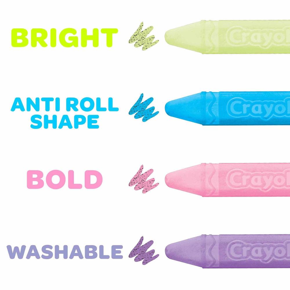 64 craies pour trottoir - Art & bricolage - Boutique LeoLudo - Crayola