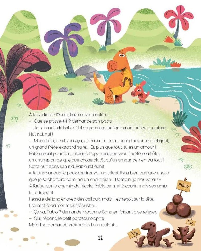 7 histoires de dinosaures - Livres - Boutique LeoLudo - Éditions Fleurus