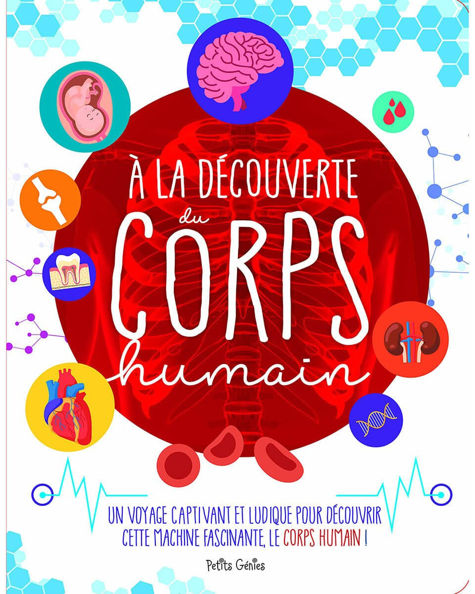 À la découverte du corps humain - Livres - Boutique LeoLudo - Petits Génies