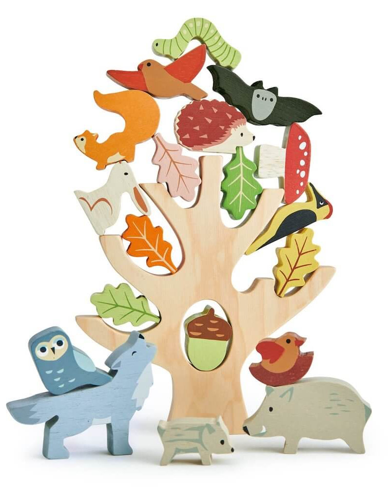 Animaux de la forêt à empiler - Jouets à trier & empiler - Boutique LeoLudo - Tender Leaf Toys