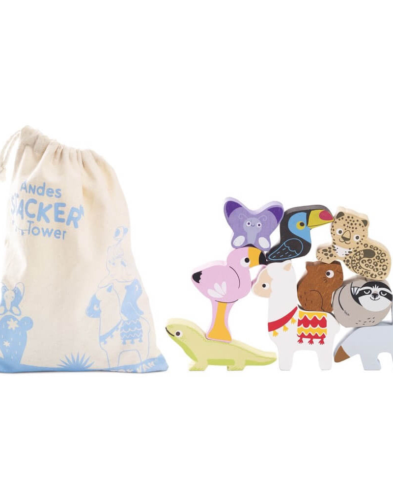 Animaux des Andes à empiler - Jouets à trier & empiler - Boutique LeoLudo - Le Toy Van