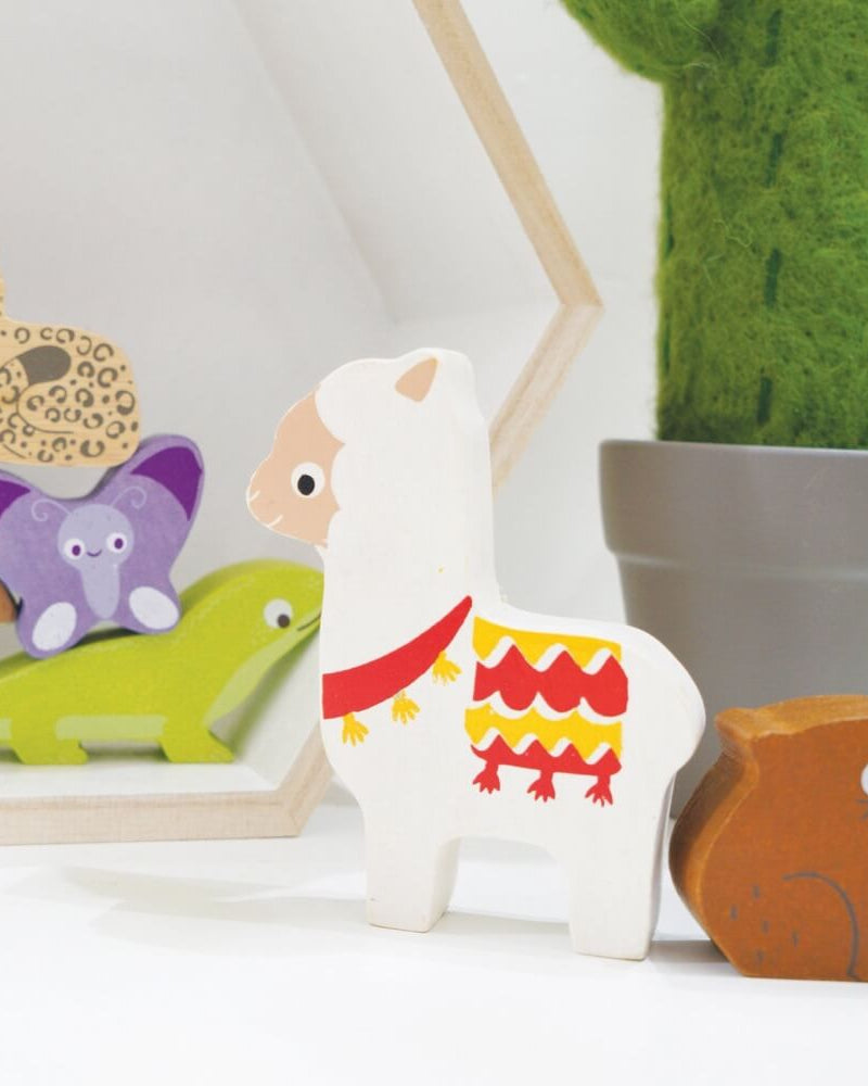 Animaux des Andes à empiler - Jouets à trier & empiler - Boutique LeoLudo - Le Toy Van