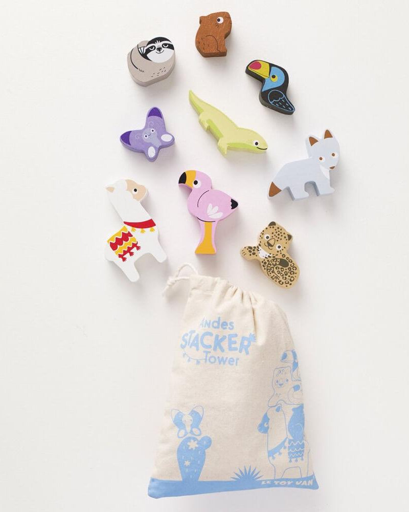Animaux des Andes à empiler - Jouets à trier & empiler - Boutique LeoLudo - Le Toy Van