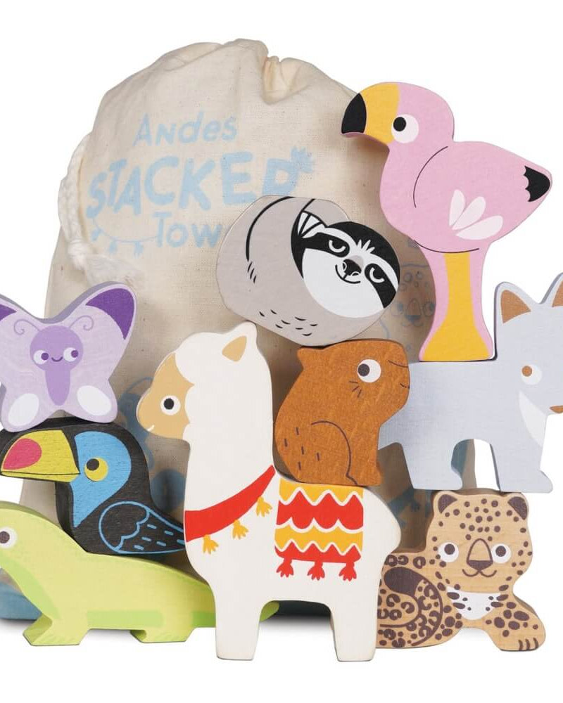Animaux des Andes à empiler - Jouets à trier & empiler - Boutique LeoLudo - Le Toy Van