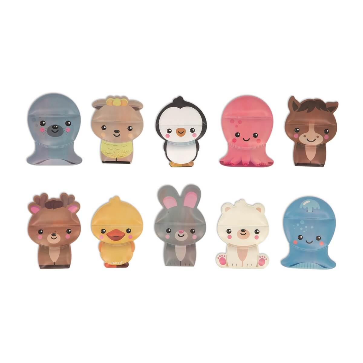 Animaux du bain Mix & Match-Janod-Boutique LeoLudo