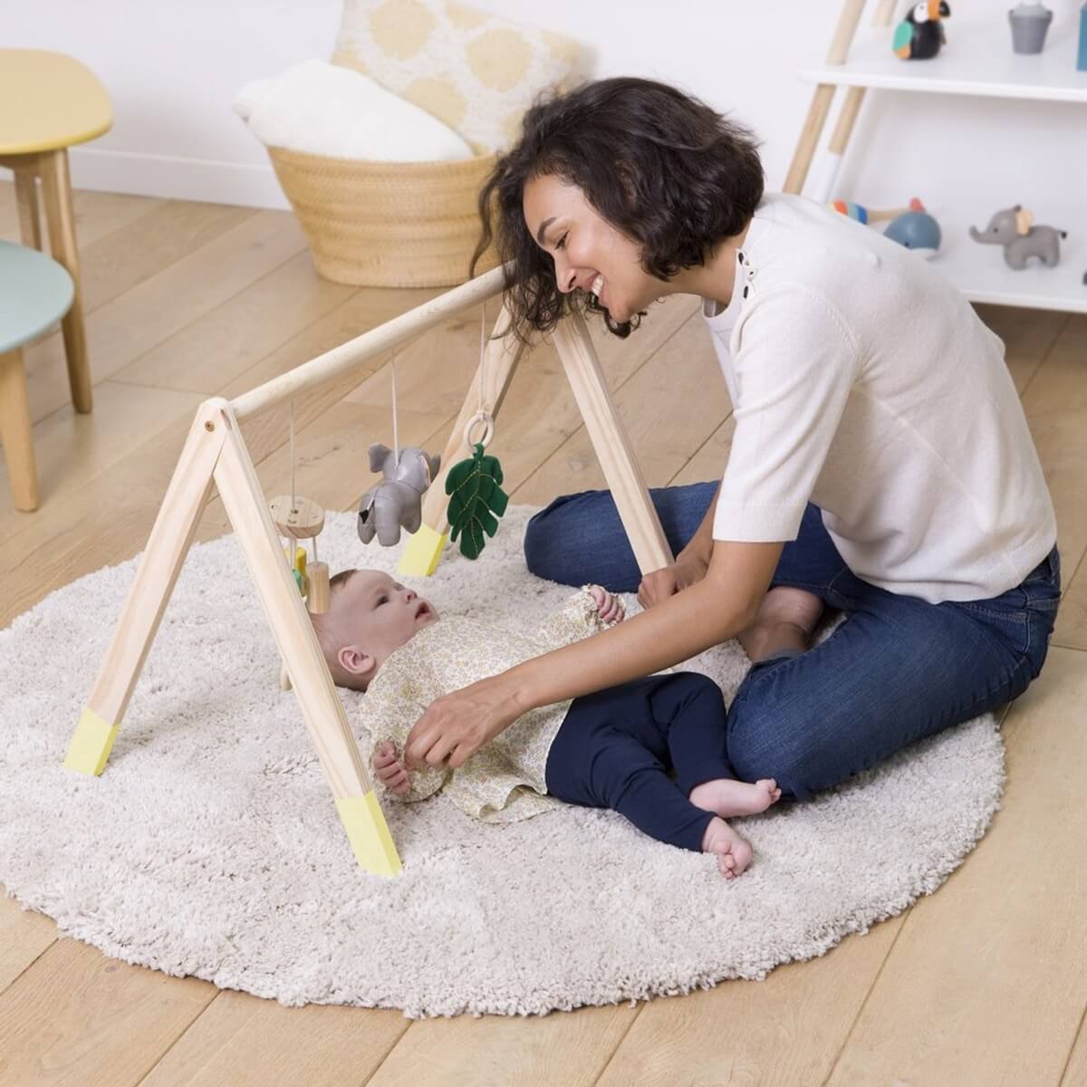 Arche d'activités d'éveil - Jungle - Jouets d'éveil - Boutique LeoLudo - Little Big Friends