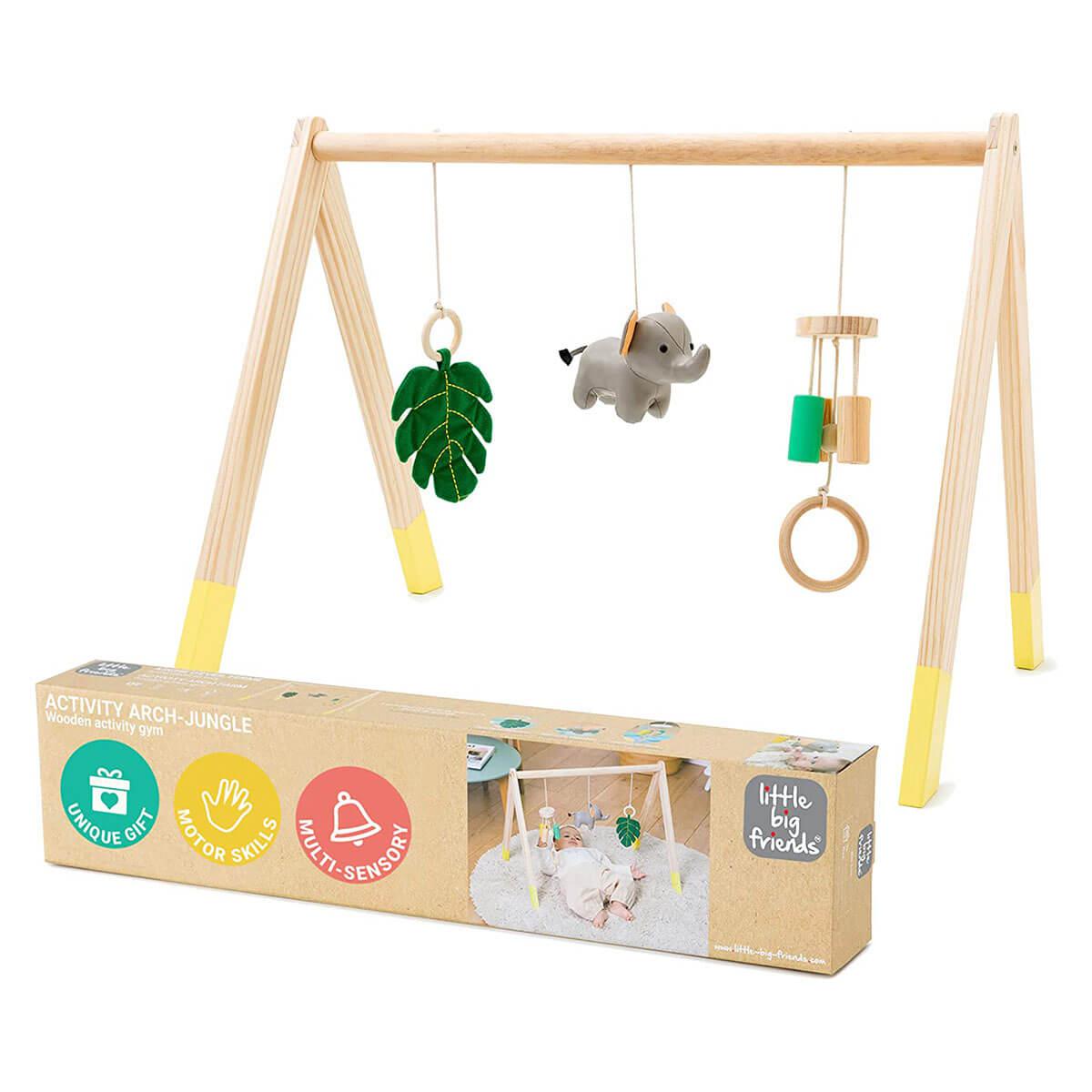 Arche d'activités d'éveil - Jungle - Jouets d'éveil - Boutique LeoLudo - Little Big Friends