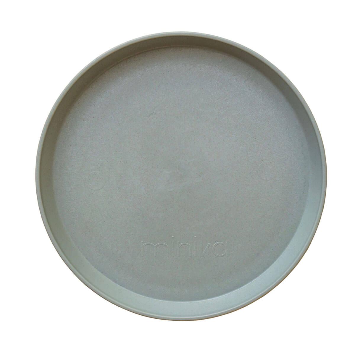 Assiette en paille de blé-Minika-Boutique LeoLudo