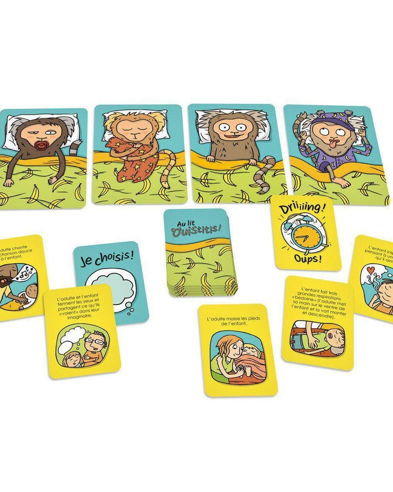 Au lit ouistitis! - Jeux de société - Boutique LeoLudo - Placote