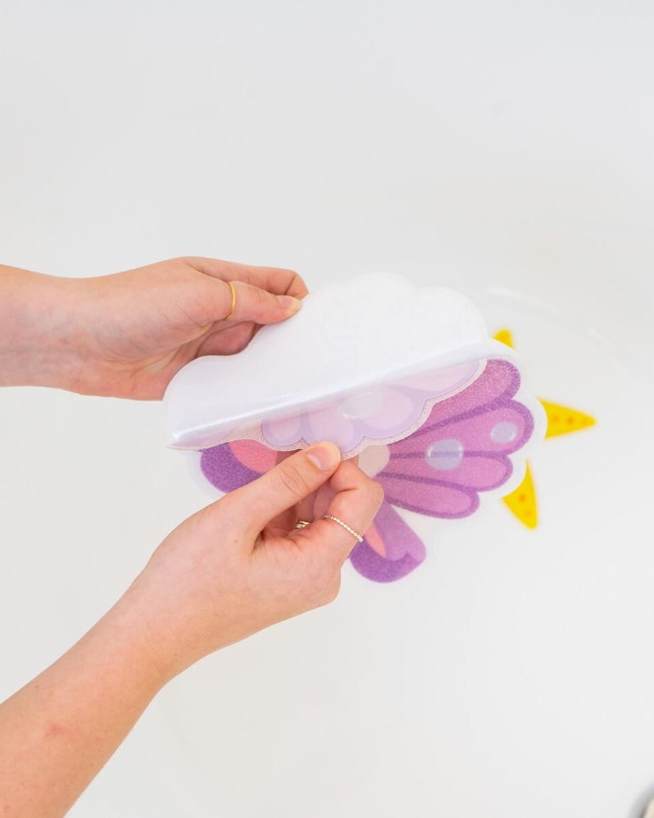 Autocollants antidérapants pour baignoire Guppy Grips - Jouets de bain - Boutique LeoLudo - Glo Pals