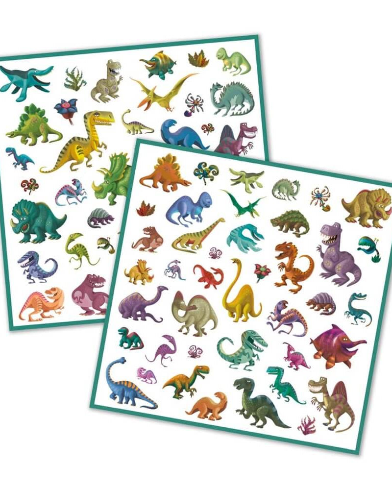 Autocollants - Dinosaures - Art & bricolage - Boutique LeoLudo - Djeco