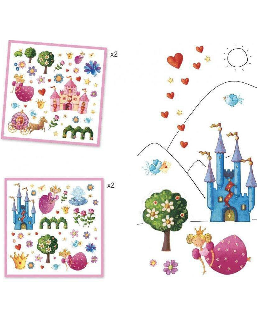 Autocollants - Princesse Marguerite - Art & bricolage - Boutique LeoLudo - Djeco