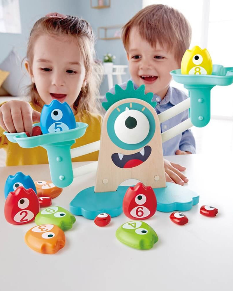 Balance Maths Monstres - Jeux éducatifs - Boutique LeoLudo - Hape