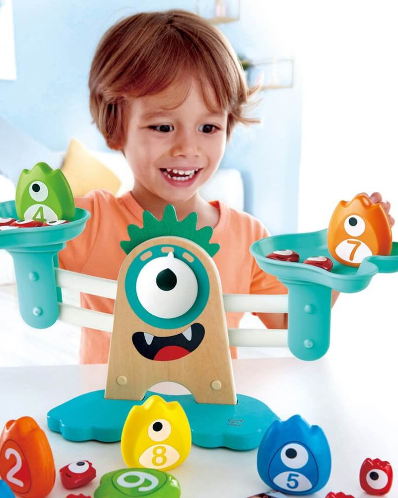 Balance Maths Monstres - Jeux éducatifs - Boutique LeoLudo - Hape