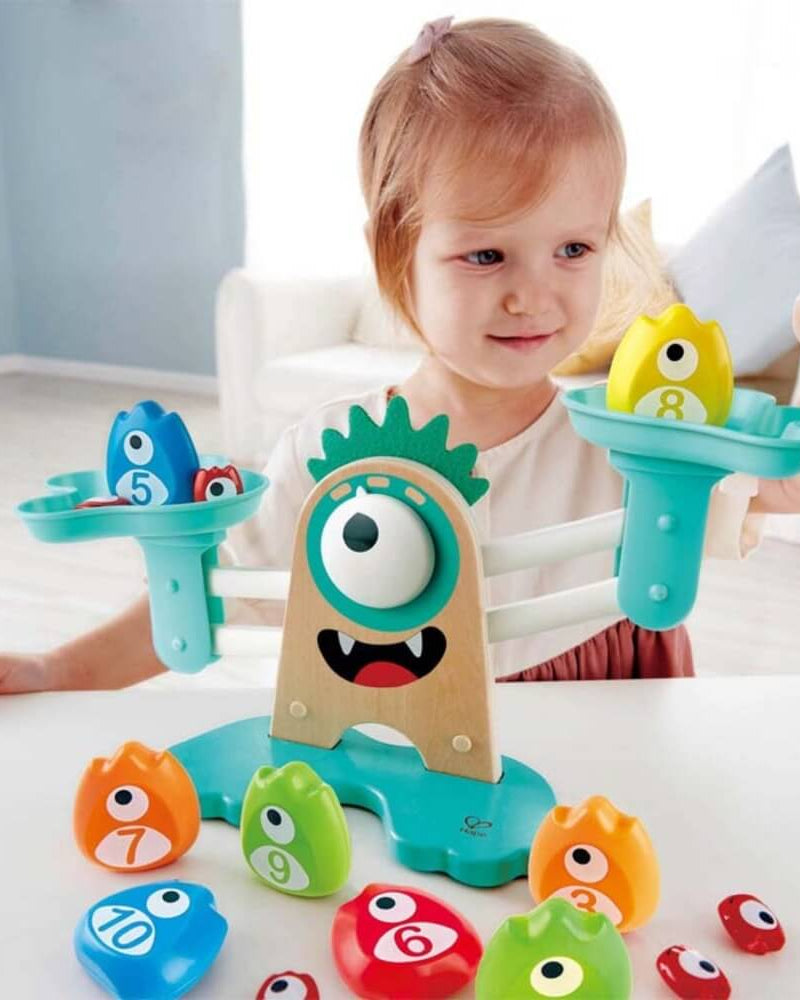 Balance Maths Monstres - Jeux éducatifs - Boutique LeoLudo - Hape