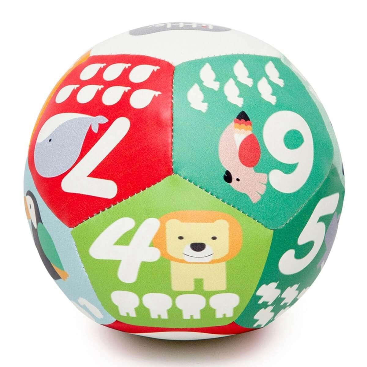 Balle souple éducative - Jungle - Jouets d'éveil - Boutique LeoLudo - Little Big Friends