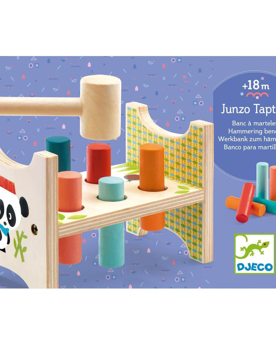 Banc à marteler Junzo TapTap - Jouets d'éveil - Boutique LeoLudo - Djeco