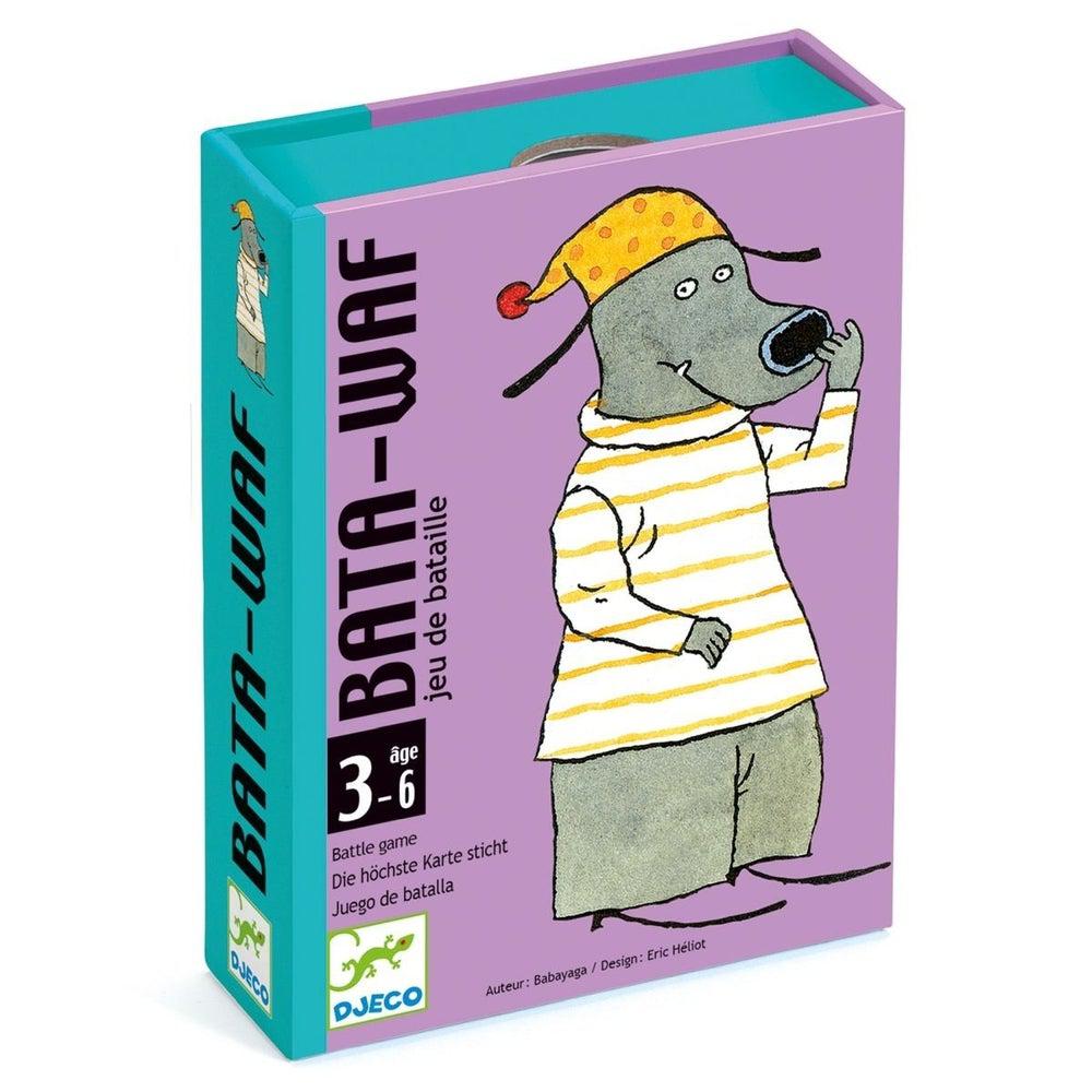 Bata-waf - Jeu de bataille pour tout-petits-Djeco-Boutique LeoLudo
