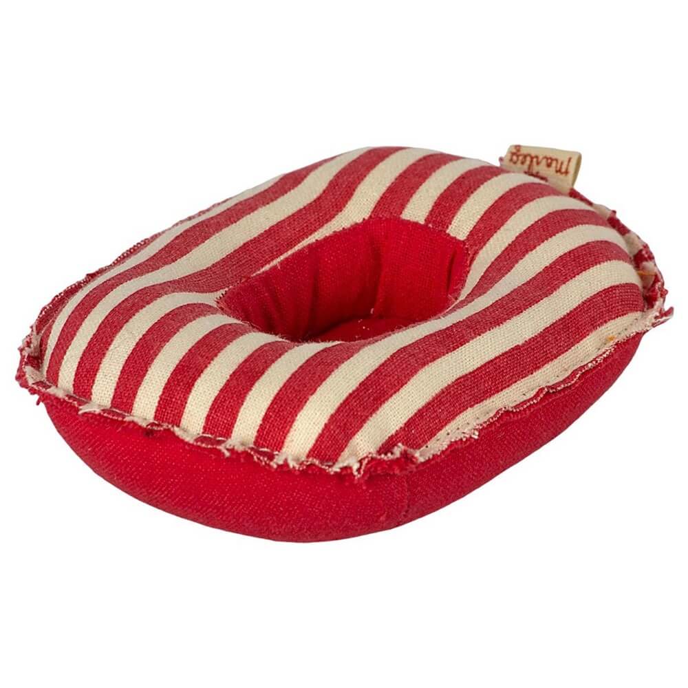 Bateau de plage - Rayé rouge - Accessoires de maison de poupées - Boutique LeoLudo - Maileg