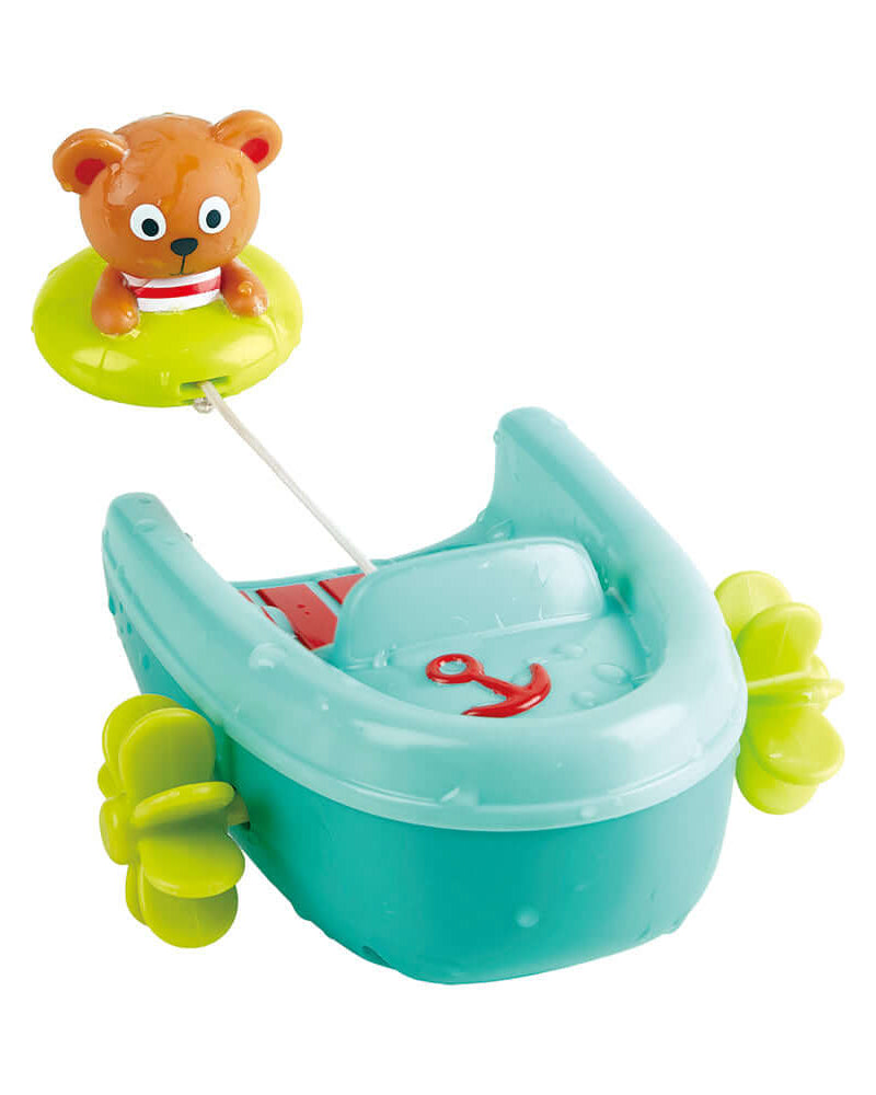 Bateau et tube à tirer - Jouets de bain - Boutique LeoLudo - Hape