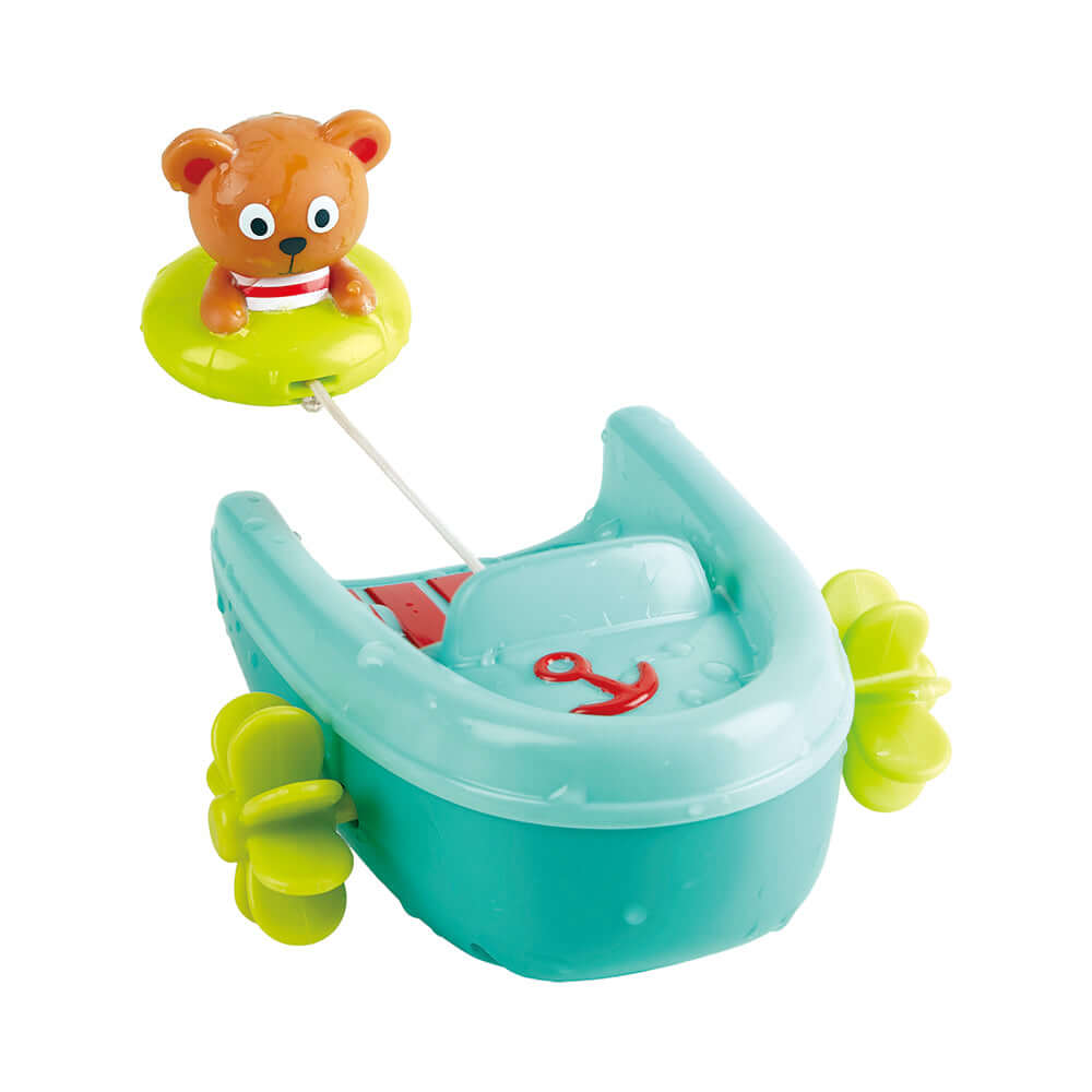 Bateau et tube à tirer - Jouets de bain - Boutique LeoLudo - Hape