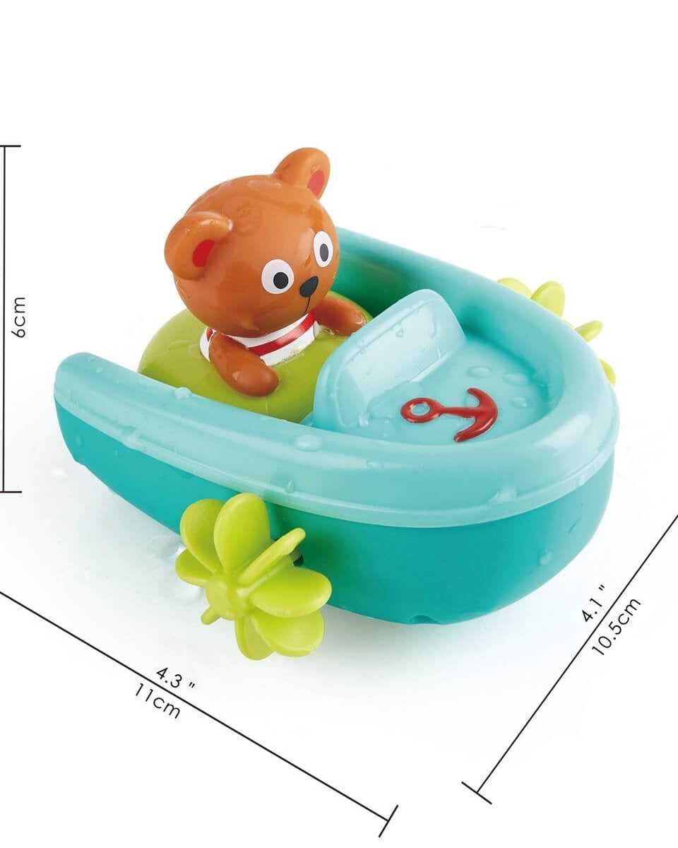 Bateau et tube à tirer - Jouets de bain - Boutique LeoLudo - Hape
