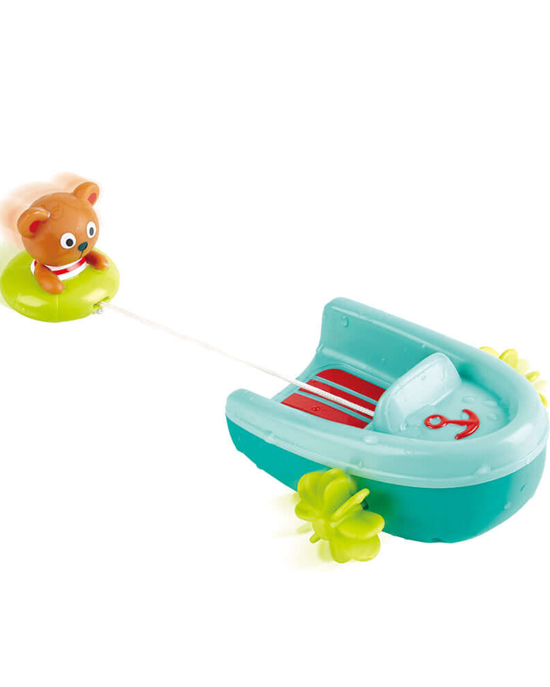 Bateau et tube à tirer - Jouets de bain - Boutique LeoLudo - Hape