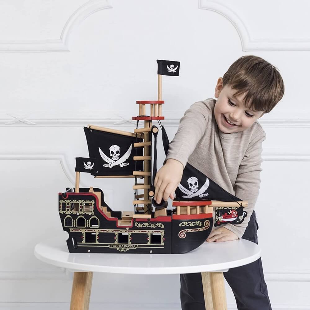 Bateau Pirate - Barberousse-Le Toy Van-Boutique LeoLudo