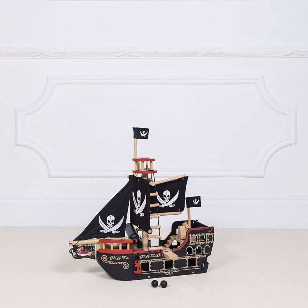 Bateau Pirate - Barberousse-Le Toy Van-Boutique LeoLudo