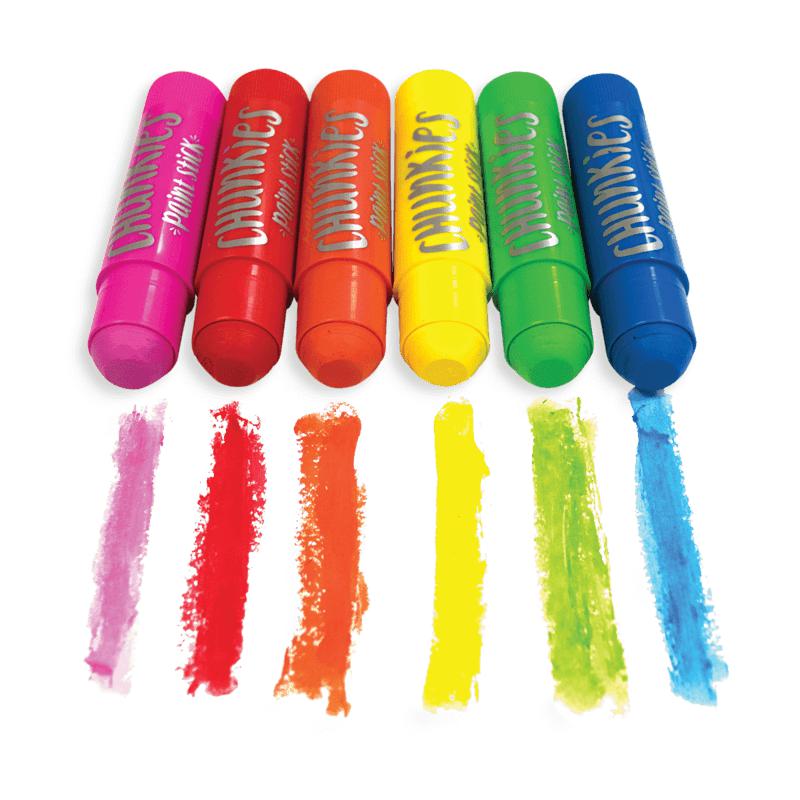 Bâtonnets de peinture Chunkies classique (ensemble de 12) - Art & bricolage - Boutique LeoLudo - OOLY