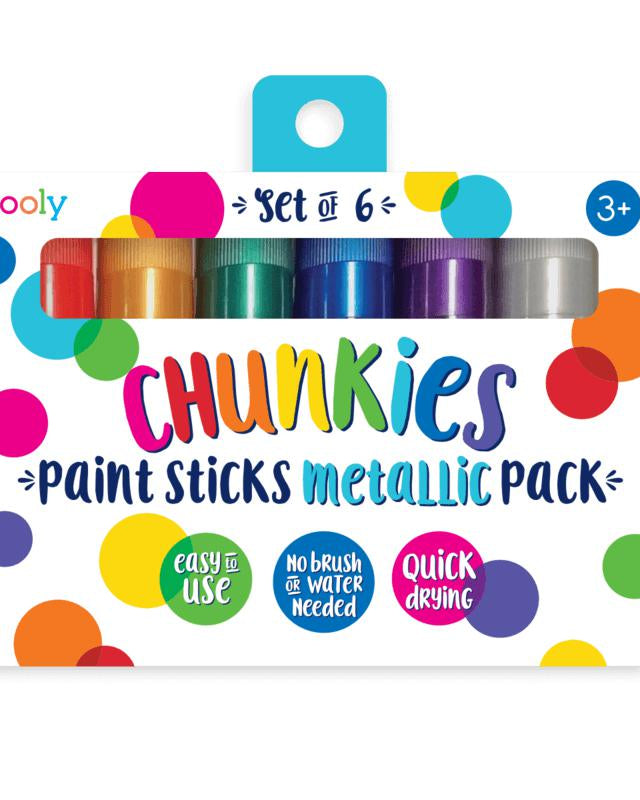 Bâtonnets de peinture Chunkies (ensemble de 6) - Art & bricolage - Boutique LeoLudo - OOLY