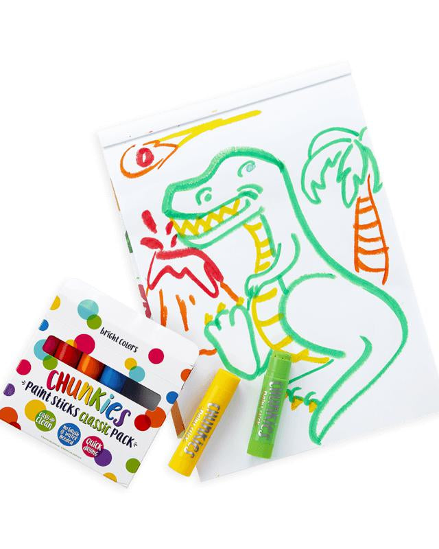 Bâtonnets de peinture Chunkies (ensemble de 6) - Art & bricolage - Boutique LeoLudo - OOLY