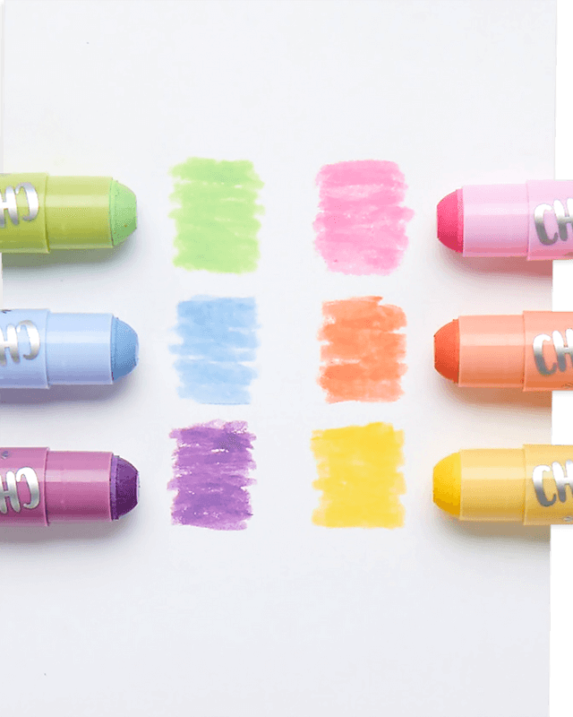 Bâtonnets de peinture Chunkies - Pastel (lot de 6) - Art & bricolage - Boutique LeoLudo - OOLY