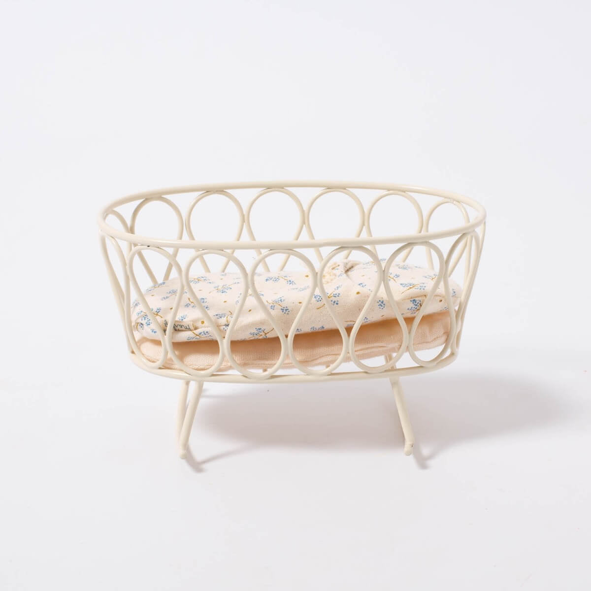 Berceau Micro avec sac de couchage bleu pour souris - Accessoires de maison de poupées - Boutique LeoLudo - Maileg