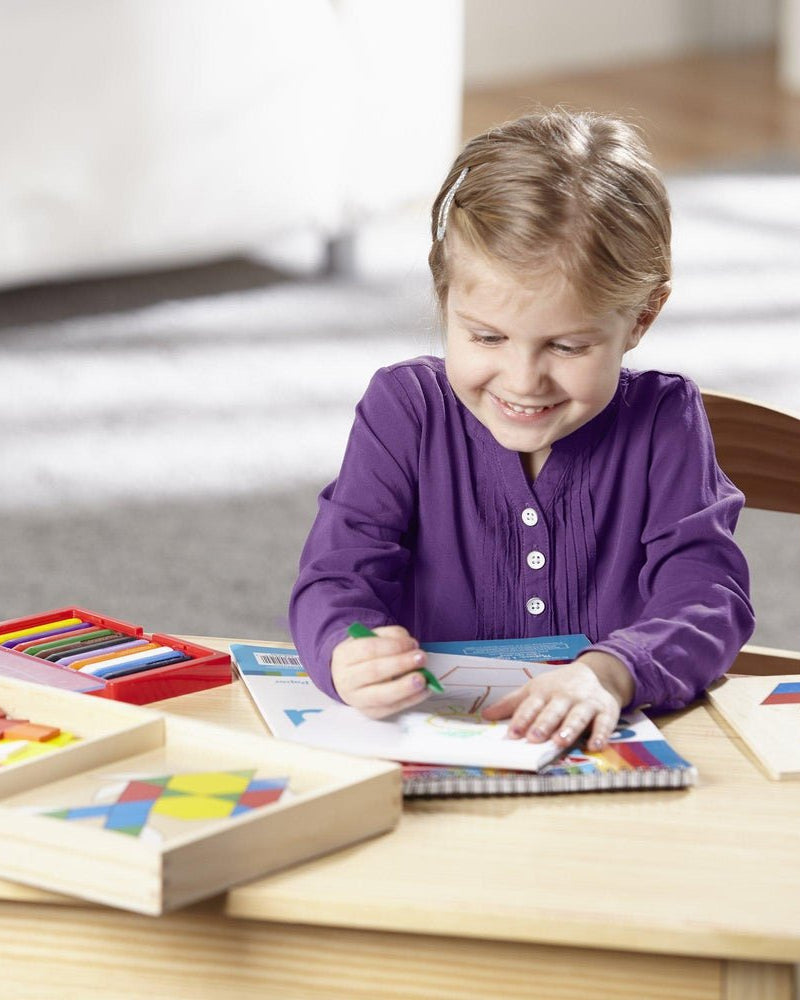 Blocs et planches de motifs -Jeux de motricité fine- Boutique LeoLudo-Melissa & Doug