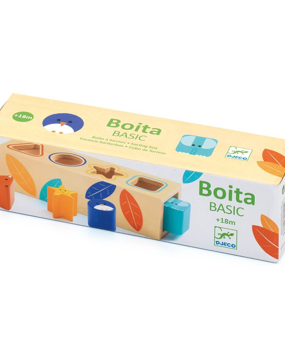 Boite à formes BoitaBasic - Jouets à trier & empiler - Boutique LeoLudo - Djeco
