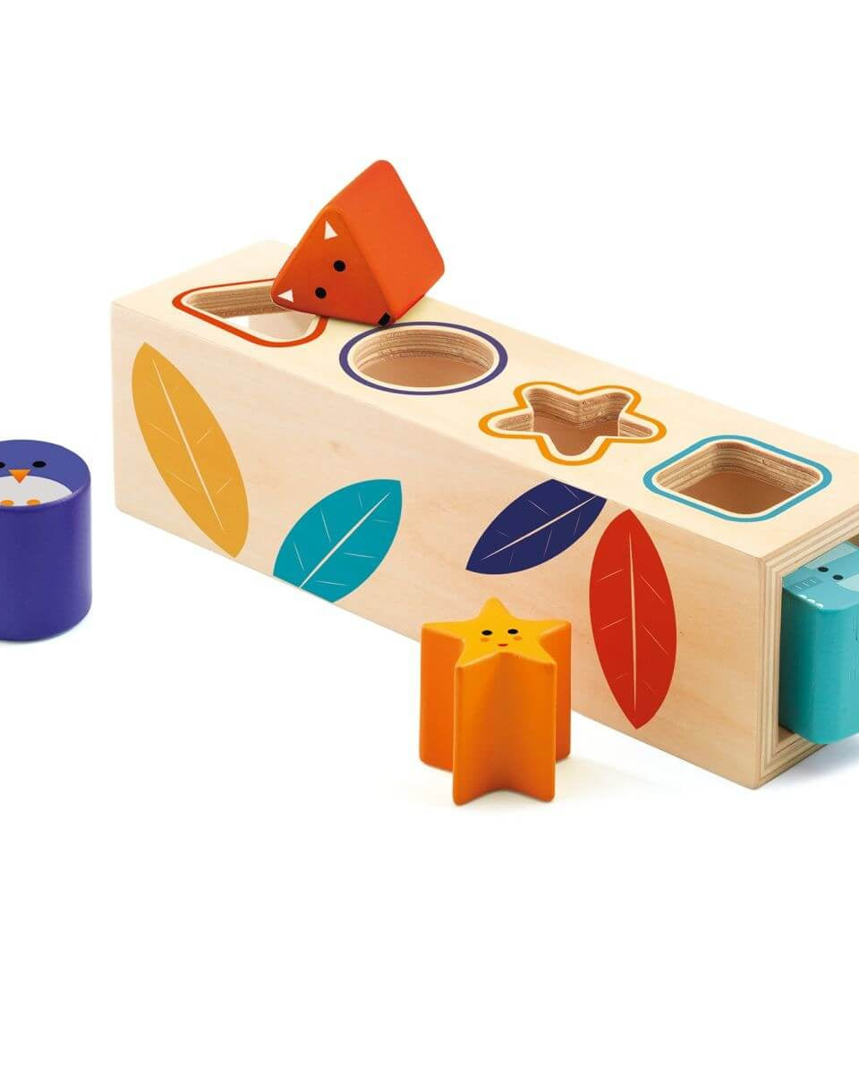 Boite à formes BoitaBasic - Jouets à trier & empiler - Boutique LeoLudo - Djeco