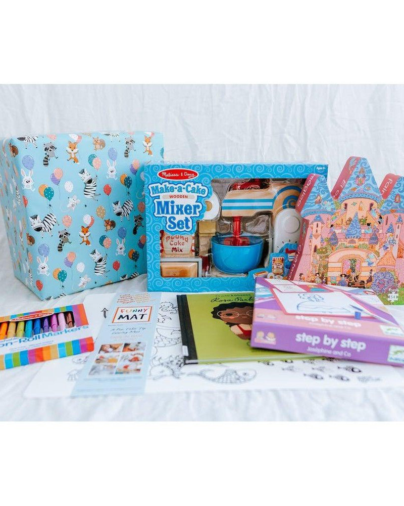 Boîte cadeaux d'anniversaire 4 ans - Ensembles cadeaux - Boutique LeoLudo - LeoLudo
