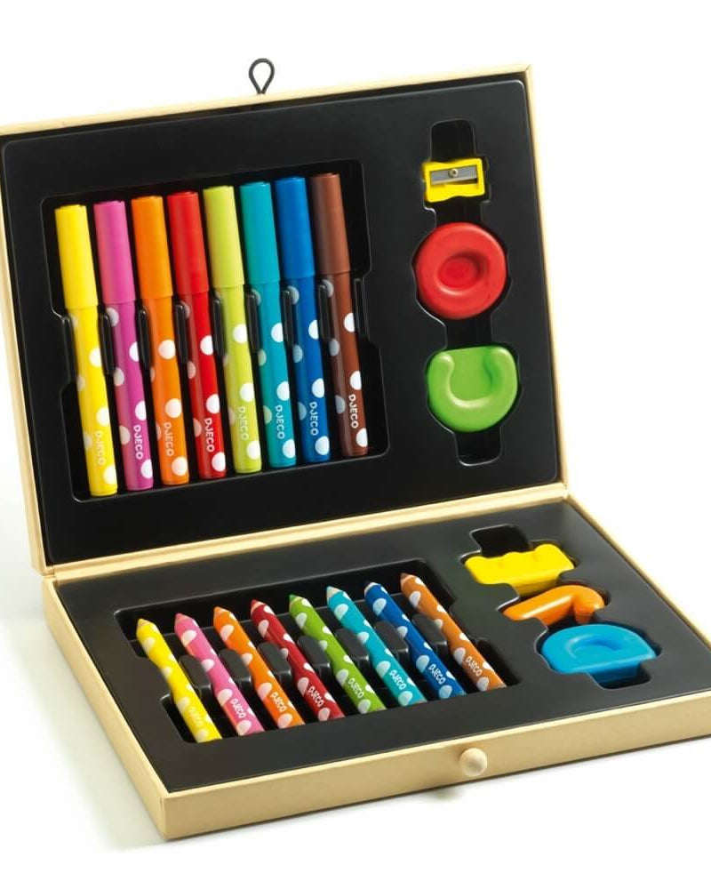 Boîte de couleurs pour les petits -Art & bricolage- Boutique LeoLudo-Djeco