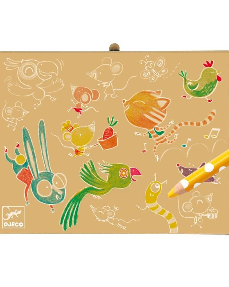 Boîte de couleurs pour les petits -Art & bricolage- Boutique LeoLudo-Djeco