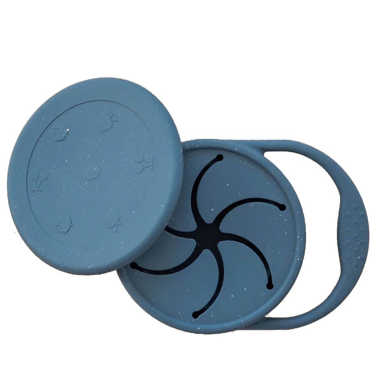 Bol à collation avec couvercle - Indigo-Minika-Boutique LeoLudo