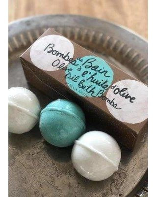 Bombes de bain à l'huile d'olive (3 x 90g) - Soins et hygiène - Boutique LeoLudo - lolo et moi