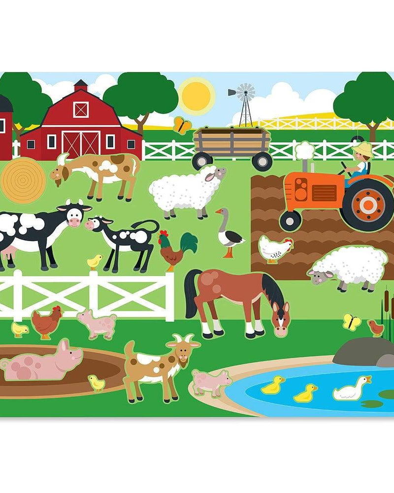 Cahier et autocollants réutilisables - Place l'animal dans son habitat - Art & bricolage - Boutique LeoLudo - Melissa & Doug