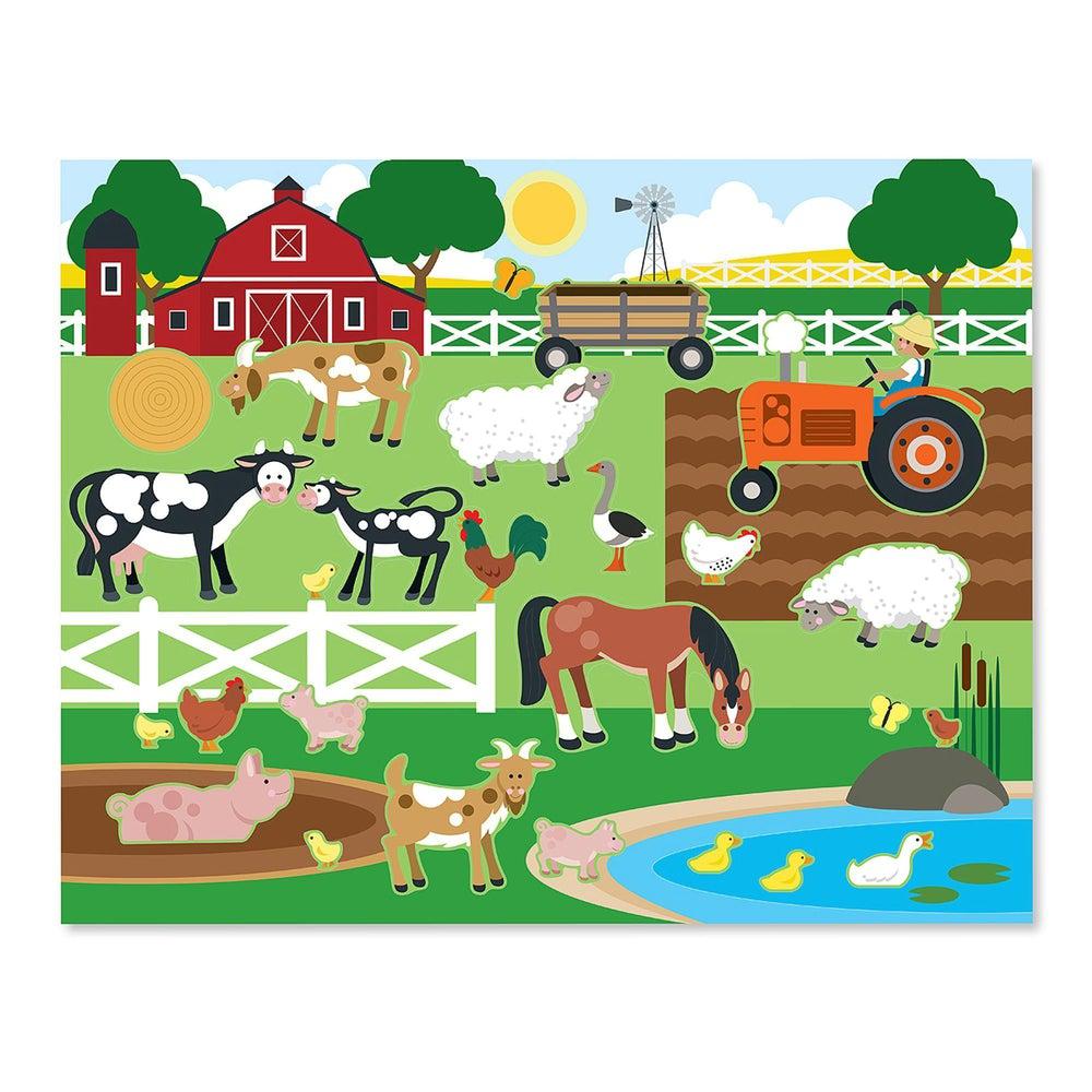 Cahier et autocollants réutilisables - Place l'animal dans son habitat - Art & bricolage - Boutique LeoLudo - Melissa & Doug